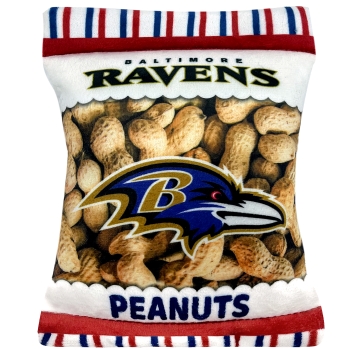 Baltimore Ravens- Plush Peanut Bag Toy